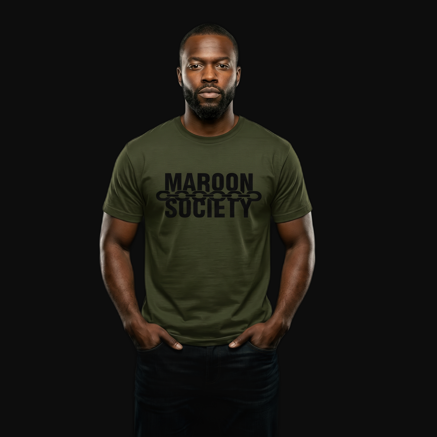 Maroon Society Logo Tee — Culture Collection