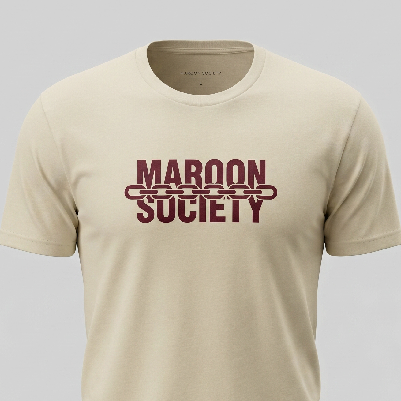 Maroon Society Logo Tee — Culture Collection