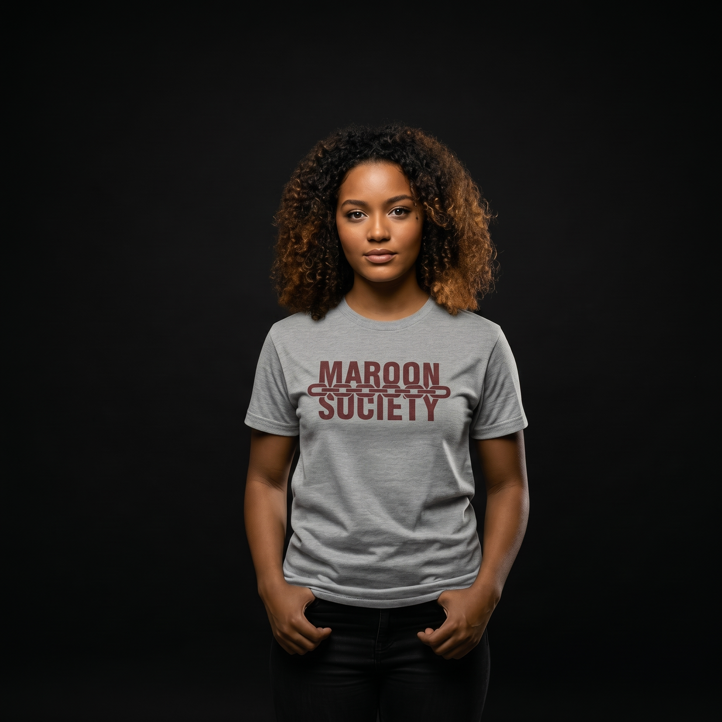 Maroon Society Logo Tee — Culture Collection