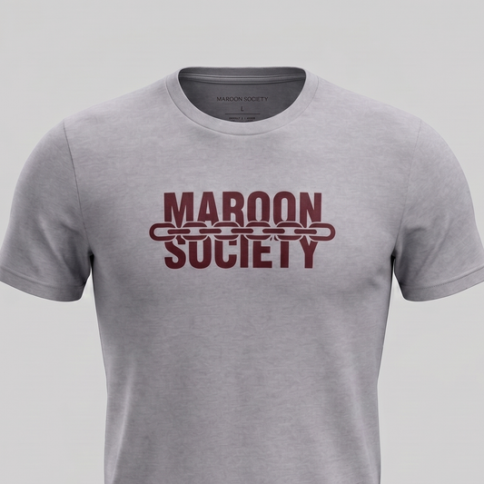 Maroon Society Logo Tee — Culture Collection