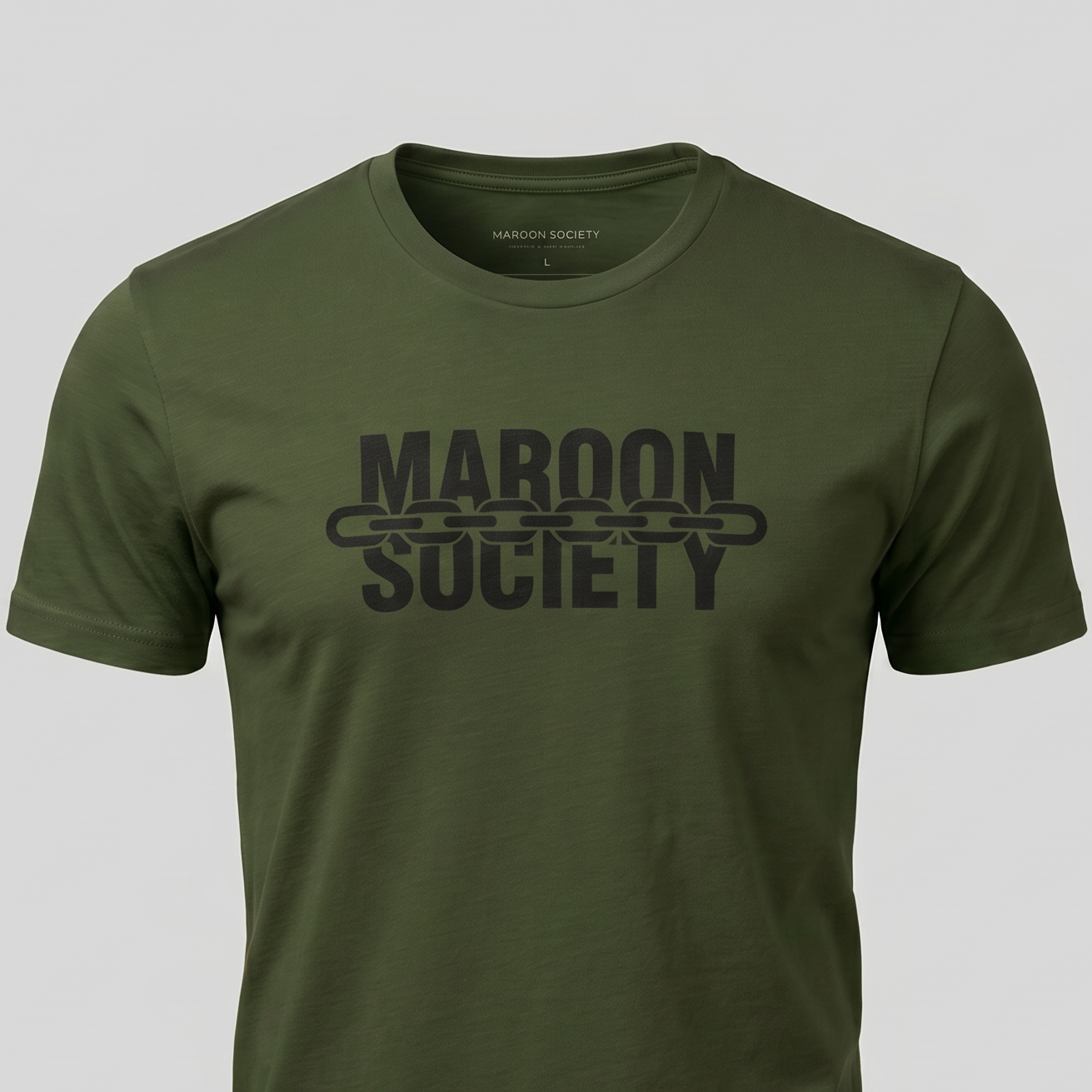 Maroon Society Logo Tee — Culture Collection